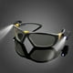 thumbnail image 2 of PROVIDE Gafas de Seguridad para el Trabajo Industrial, Gafas de Visión con Luz LED, Gafas de Laboratorio, Gafas de Ciclismo Nocturno, 2 of 5