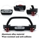 thumbnail image 4 of Parachoques delantero Juegos de parachoques trasero RC Crawler Bumper Parachoques de aleación de aluminio Compatible con 1/10 Axial SCX10 90046 90047 RC Car Romacci Parachoque, 4 of 7