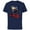 Navy, variant on Marvel Spider-Man: Across the Spider-Verse Miles Web Thwip - Short Sleeve Cotton T-Shirt for Adults - Customized-Black
