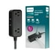 thumbnail image 1 of Cable de extensión Philips SPS3564B/37 2 salidas 1 USB-C 2 USB-A, 1 of 6