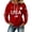 #01-Red, variant on YAYUBA USA Hoodie Women Men Unisex Casual Graphic Patriotic American Flag Pullover Hoodie July 4th Drawstring Sweatshirt Size XL, White
