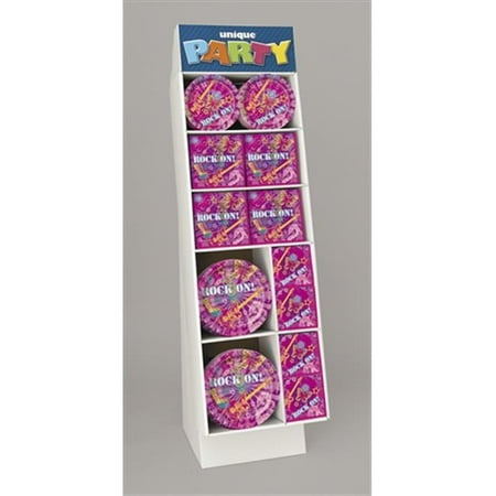 148 Piece Set - Unique Industries 40564 148 Pieces Paperware T Display Set