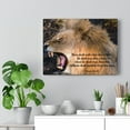 thumbnail image 5 of Scripture Walls Hosea 11:10  Roaring Lion of Judah Bible Verse Canvas Christian Wall Art Ready to Hang Unframed, 5 of 9