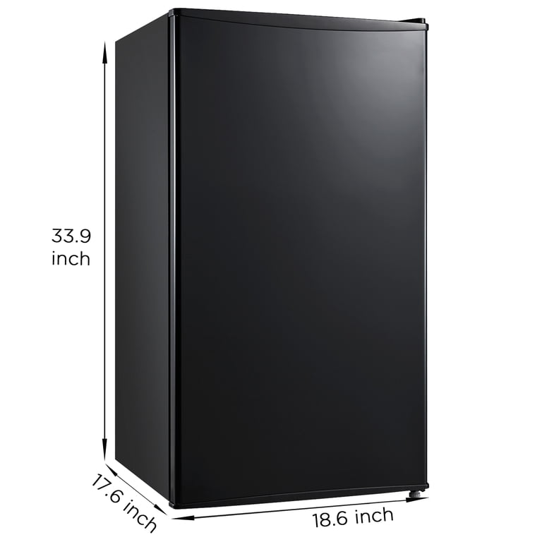 Mainstays 3.3 Cu. Ft. Compact Refrigerator, Black photo 7