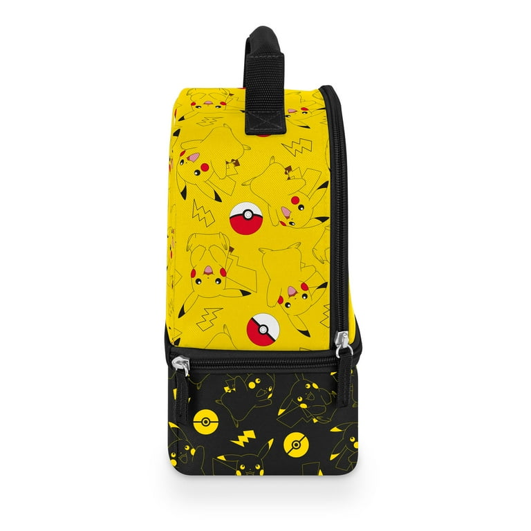 Thermos Kids Insulated Dual Compartment Lunch Bag, Pokemon 