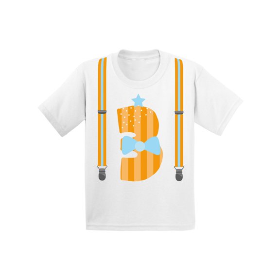 Awkward Styles 3rd Birthday T-Shirt Boys Suit Toddler Shirt