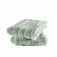 thumbnail image 3 of Home Soft Things Super Soft Decorative Pillow Covers, Set of 2, Gray Down, 26" x 26", 3 of 3