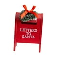 thumbnail image 2 of Christmas Decoration Mailbox Ornament Holiday Decor Featuring a Compact Nostalgic Design for Office and Window Displays, 2 of 9