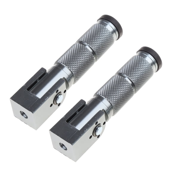 90 Degree Fixed Folding-Footpegs M10 Foot Peg Front Rear Footrest Pedal Motorcycle Modified Accessories 1 Pair