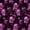 Purple, variant on Homewish Spooky Halloween Skull Kitchen Curtains,Baroque Goth Floral Black Out Curtains Pack of 2 (42x63 Each),Golden