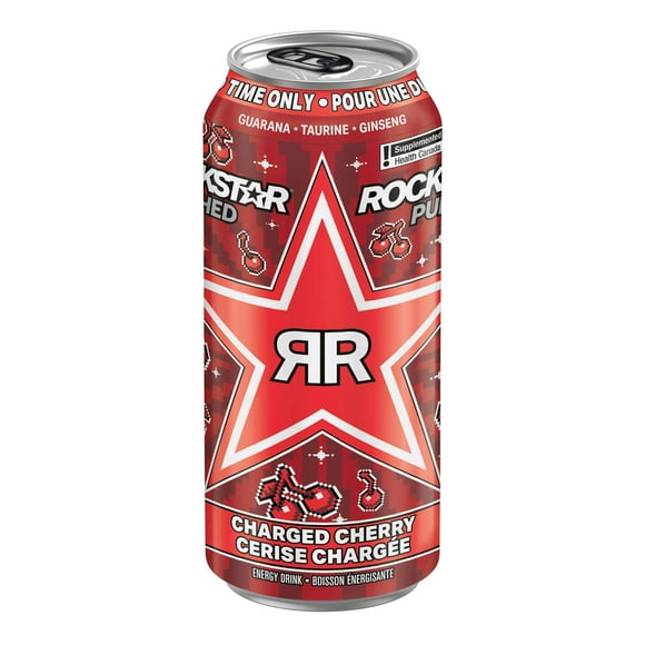 Rockstar Punched Cerise Chargée Rockstar Punched Cerise Chargée 473ml