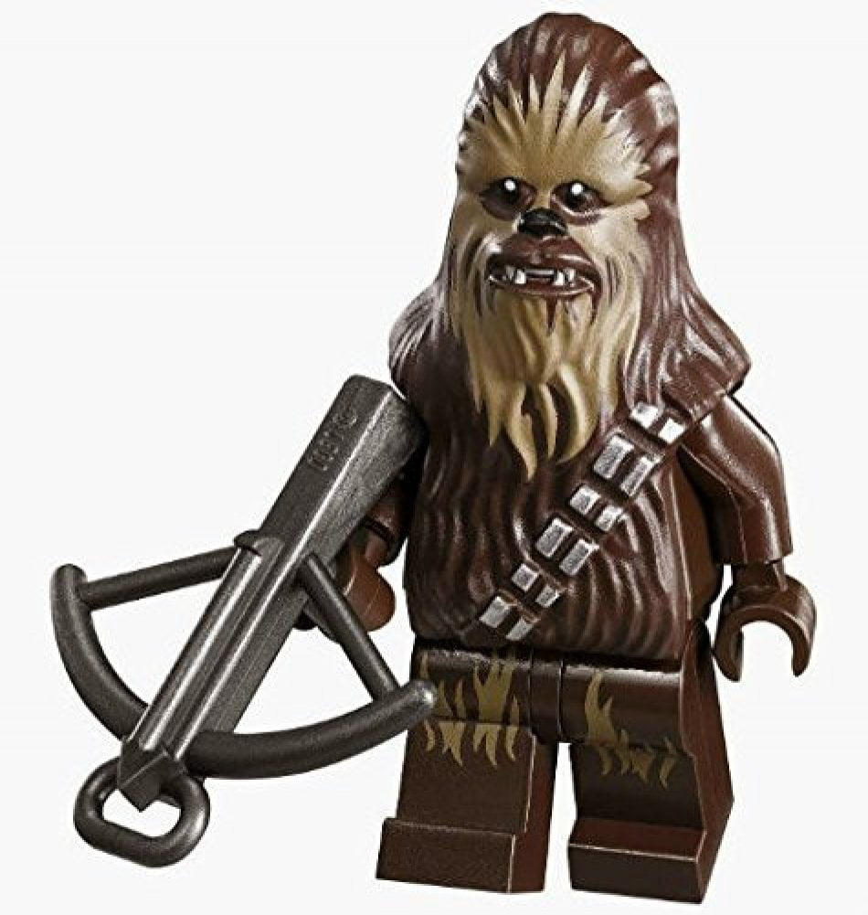 efterligne Pornografi Ring tilbage LEGO Chewbacca Star Wars Minifig Chewie Minifigure Figure 75094 -  Walmart.com