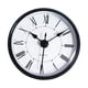 thumbnail image 5 of Reloj de pared con números romanos, redondo, decoración silenciosa, reloj decorativo fácil de leer, mecánico para sala de estar, oficina, cocina,, 5 of 9