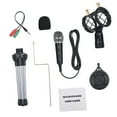 thumbnail image 7 of Tomshoo Wired Condenser Microphone Audio 3.5mm Studio Mic Vocal Recording KTV Karaoke Mic with Stand for PC Phone, 7 of 7