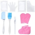 thumbnail image 1 of 1 juego de guantes hidratantes Guantes de cera de parafina Tratamiento para el cuidado de las manos Cubierta para pies de spa, 1 of 6
