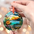 thumbnail image 4 of Custom Playa del Carmen Ornament |Faux |Unique Mexico Souvenir |Vacation Travel Gift | Holiday |Christmas Decor, Holiday Keepsake, Xmas Tree Hanging Decoration, Seasonal Gift Idea,, 4 of 5