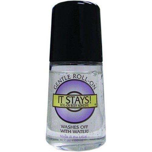 Made in USA - It Stays Roll-On Body Adhesive Applicator for Compression Socks