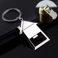 thumbnail image 2 of Ramiter Pocket Small Metal Alloy Bottle Opener Tool Cartoon House Keyring Keychain Adjustable Jar Opener Bottle, 2 of 5