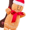 thumbnail image 2 of House Of Paws Gingerbread Man & Bone Plush Dog Toy, 2 of 2