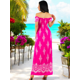thumbnail image 3 of Vestido Maxi Casual Mujer Largo Cómodo Estilo Boho, 3 of 5