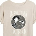 thumbnail image 3 of Corpse Bride - I'm Dead In Dog Years - Women's Oversized T-Shirt, 3 of 5