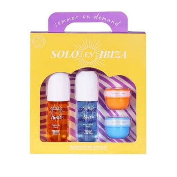 Set de regalo de fragancias Solo en Ibiza Barcelona Bliss & Valencia