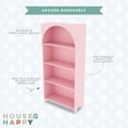 thumbnail image 7 of House of Happy Arched Bookshelf, Pink, 7 of 7