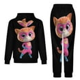 thumbnail image 2 of Super Kitties Sweatshirt & Sweatpants Tracksuit Sets Printed Casual Pullover Hoodie & Pants Set S, 2 of 9