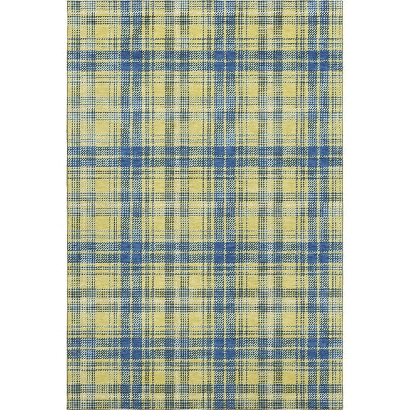 Dalyn Rugs Premium Machine Washable Mayfield AMF993 Yellow 2'6" x 3'10" Rug