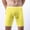 Mens Underwear Yellow, variant on Silk Boxer Briefs for Men Long Leg Mid Waisted Underwear Mens Casual Solid Color Lightweight Stretchy Slim-Fit Breathable Boxers