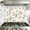 Color 2, variant on Peel and Stick Kitchen Backsplash Mural Vintage Boho Brozen Floral Botanical Magnolia Flowers Eucalyptus, 35.4" x 23.6" Oil Proof Vinyl Wallpaper for Stove & Fireplace
