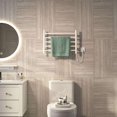 thumbnail image 4 of Toallas de calefacción eléctrica estantes de toallas colgantes en la pared estantes de toallas sin perforación secado doméstico desinfección baño de calefacción estantes de almacenamiento de toallas Zefei Wu 9024735026501, 4 of 5