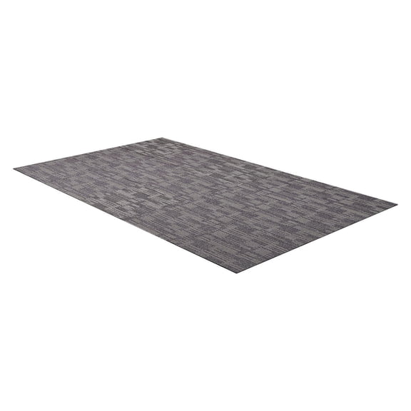 Carpet Squares 24"x24" - 24 PC Gray Brown Tiles, Easy DIY Soft Rug for Office Living Room
