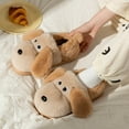 thumbnail image 5 of KANG Adorable Puppy Design Girls Slippers Cozy Indoor Footwear With Sole For Winter Warmth And Comfort, 5 of 9