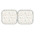 thumbnail image 7 of Fotbe Rabbit Forest 2-Piece Car Windshield Sun Shade | Sun Blocker for Car Windshield | Foldable Automotive Interior Accessories for Sun Protection-Small, 7 of 7