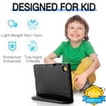 thumbnail image 5 of for Samsung Galaxy Tab A8 10.5 2022 (SM-X200/X205/X207) case, Shockproof, Silicone Rubber EVA Portable Handle Stand Protective Kids Cover Case for Samsung Galaxy A8 10.5 Inch Tablet 2022, Black, 5 of 5