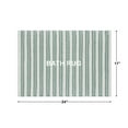 thumbnail image 4 of Mainstays Performance Handwoven Cotton Bath Rug, Soft Sea, 17" x 24", 4 of 7
