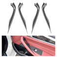 thumbnail image 4 of LOVIVER Car Door Panel Pull , Lightweight Back Sticker Armrest Protective for G38 2 Pair Carbon Fiber, 4 of 8