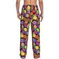 thumbnail image 3 of Daiia Hawaiian Style Men's Sleep Pant with Pockets and Drawstring,Pajama Pants-Medium, 3 of 9