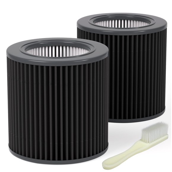Recambios de filtros de aire Leemone H13 True Air Mini, paquete de 2