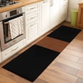 thumbnail image 2 of 2'x6' Rug Runners for Hallways Kitchen, Black Brown Non Slip Entryway Beside Floor Carpet Runner, Contemporary Boho Modern Art Washable Laundry Room Bedroom Throw Rugs Mat for Family Pet, 2 of 8