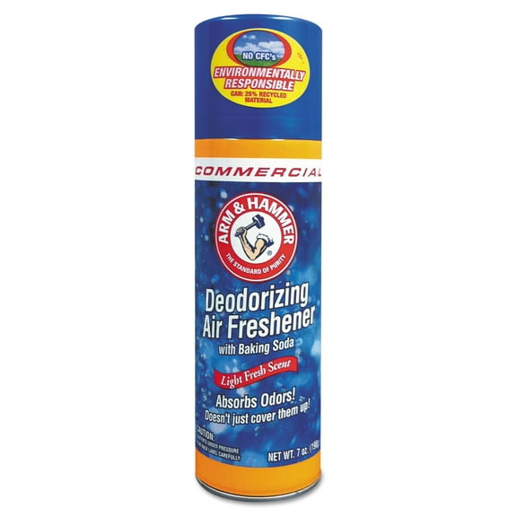 Litian 3320094170CT Baking Soda Air Freshener, Aerosol, Light Fresh, 7 oz, (Case of 12)