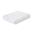thumbnail image 4 of Wosthever Caja de almacenamiento de cajones con gran capacidad de carga - Organizador de papelería elegante y multifuncional blanco L Type2 NO2, 4 of 6