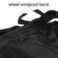 thumbnail image 5 of Sedan Car Cover Waterproof All Weather, Outdoor Full Exterior Car Cover for Sedan, UV Protection Dust Proof Windproof Snowproof Scratch Resistant Outdoor Protection, Black 3-XL, 193x71x59 inch, 5 of 10