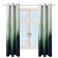 thumbnail image 4 of Nature Forest Blackout Curtains Window Drapes Room Darkening Thermal Insulated Grommets Blackout Curtains, for Living, Dining, Bedroom,2 Panels, 4 of 6