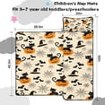 thumbnail image 5 of Black Cat Pumpkin Halloween Pattern Toddler Nap Mats for Kids Preschool,50"x20" Sleeping Mat Bag or Kids,Toddler Sleeping Bag,Toddler Nap Mat or Daycare, 5 of 6