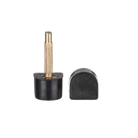 

10pcs Women Dowel Lifts Shoe Repair High Heel Nails High Heel Tips Taps Heels Tips High Heel Repair Pins Stiletto Replacement 8X8MM 2.4MM
