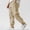 Khaki, variant on YLSDY Men's Lightweight Linen Jogger Pants, Elastic Waist Drawstring, Breathable Tapered Pants for Hot Weather Light Blue S
