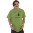thumbnail image 2 of Golf Mens T-Shirts T Shirts Tees Tshirt Life is Crap Without er Course Caddy, 2 of 2