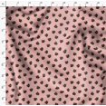 thumbnail image 4 of Soimoi Pink Cotton Poplin Fabric Floral & Be You Text Print Fabric by The Yard 56 Inch Wide, 4 of 5